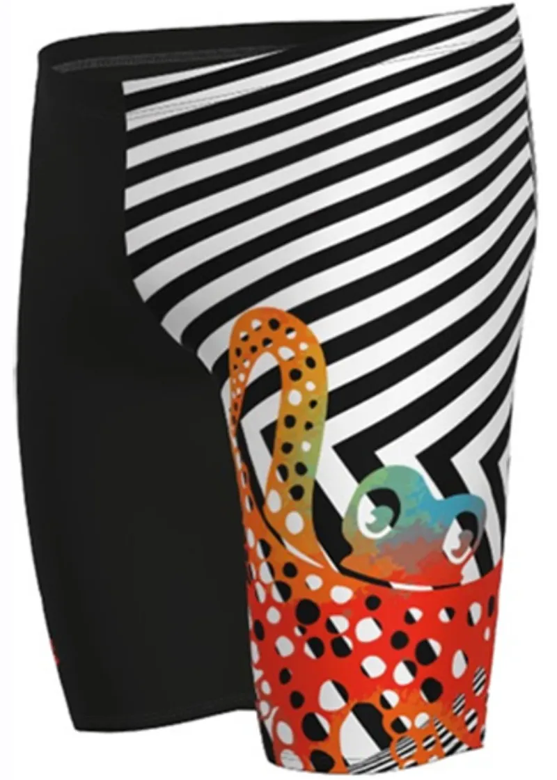 Arena Men's Crazy Octopus Jammer Black/Multi-2